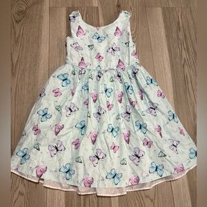 Bonnie Jean Girls Butterfly Dress Size 6